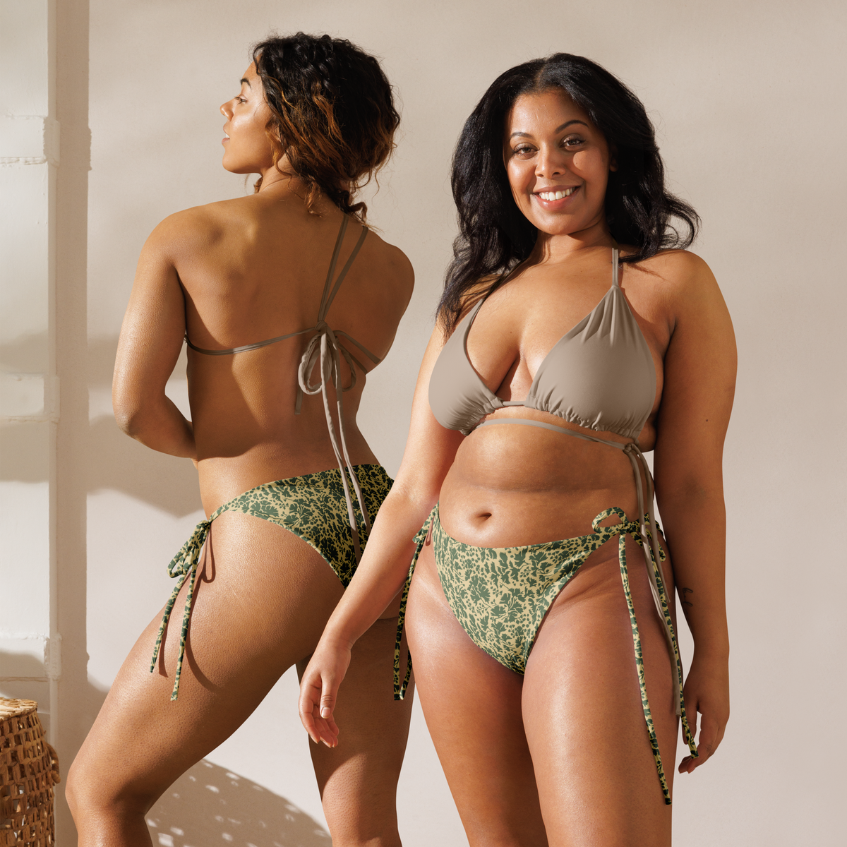 Pietruszka Camo String Bikini Bottom