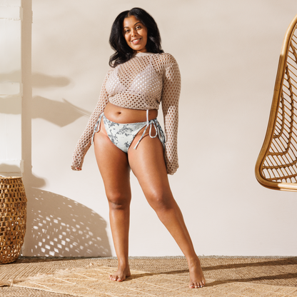 BlindTech Snow Camo String Bikini Bottom