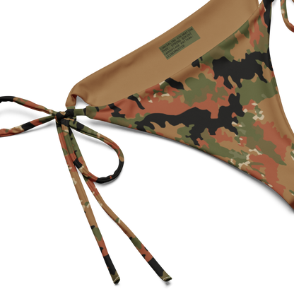 Leibermuster Camo String Bikini Bottom