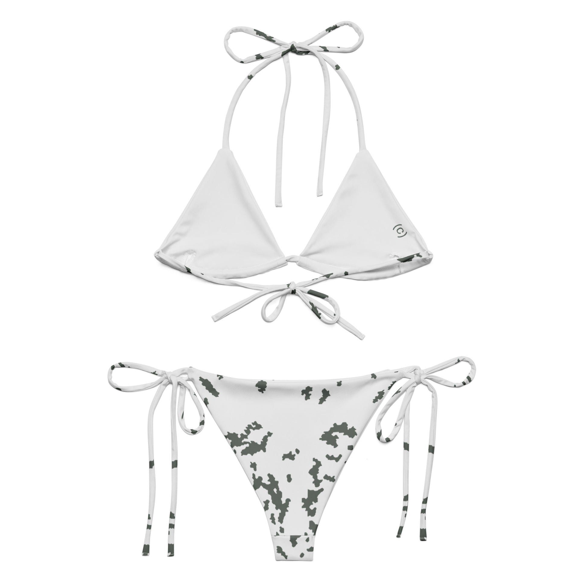 M05 Snow Camo String Bikini Set