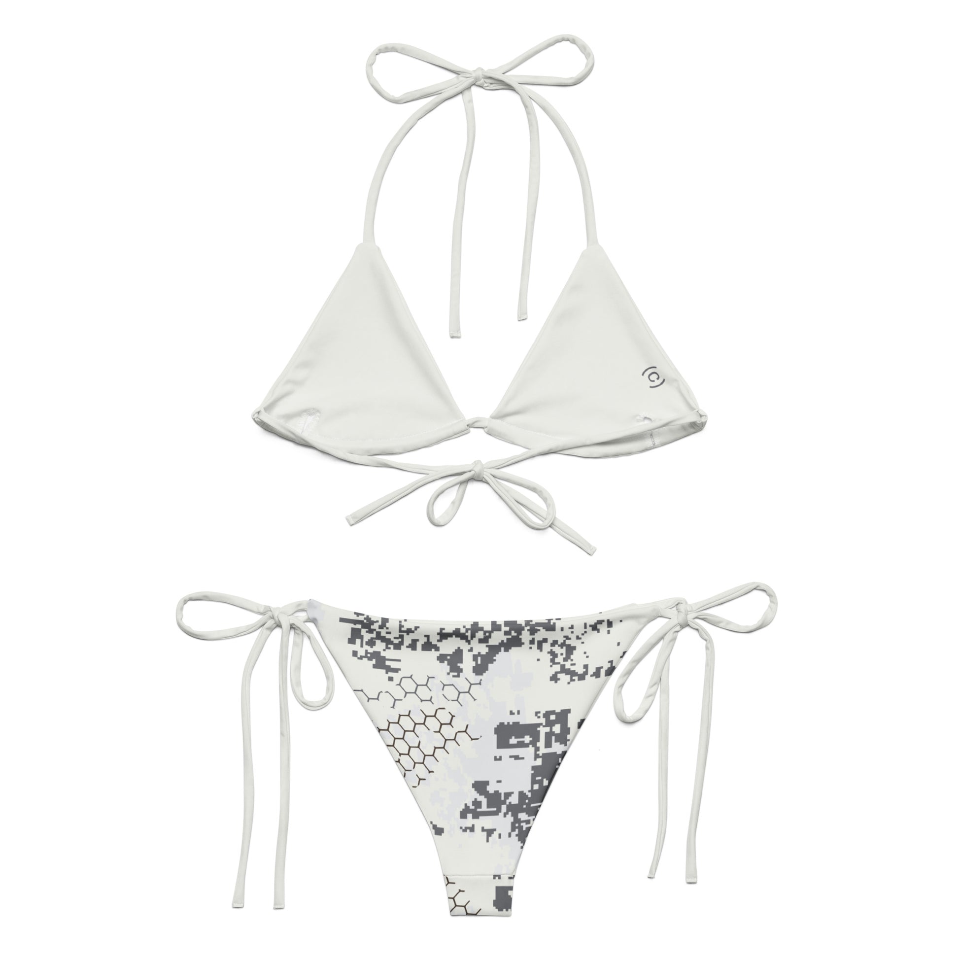 Blindtech Snow Camo String Bikini Set