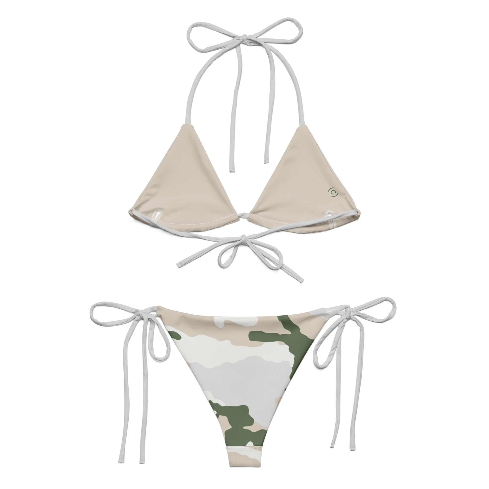 Tundra Alpine Camo String Bikini Set