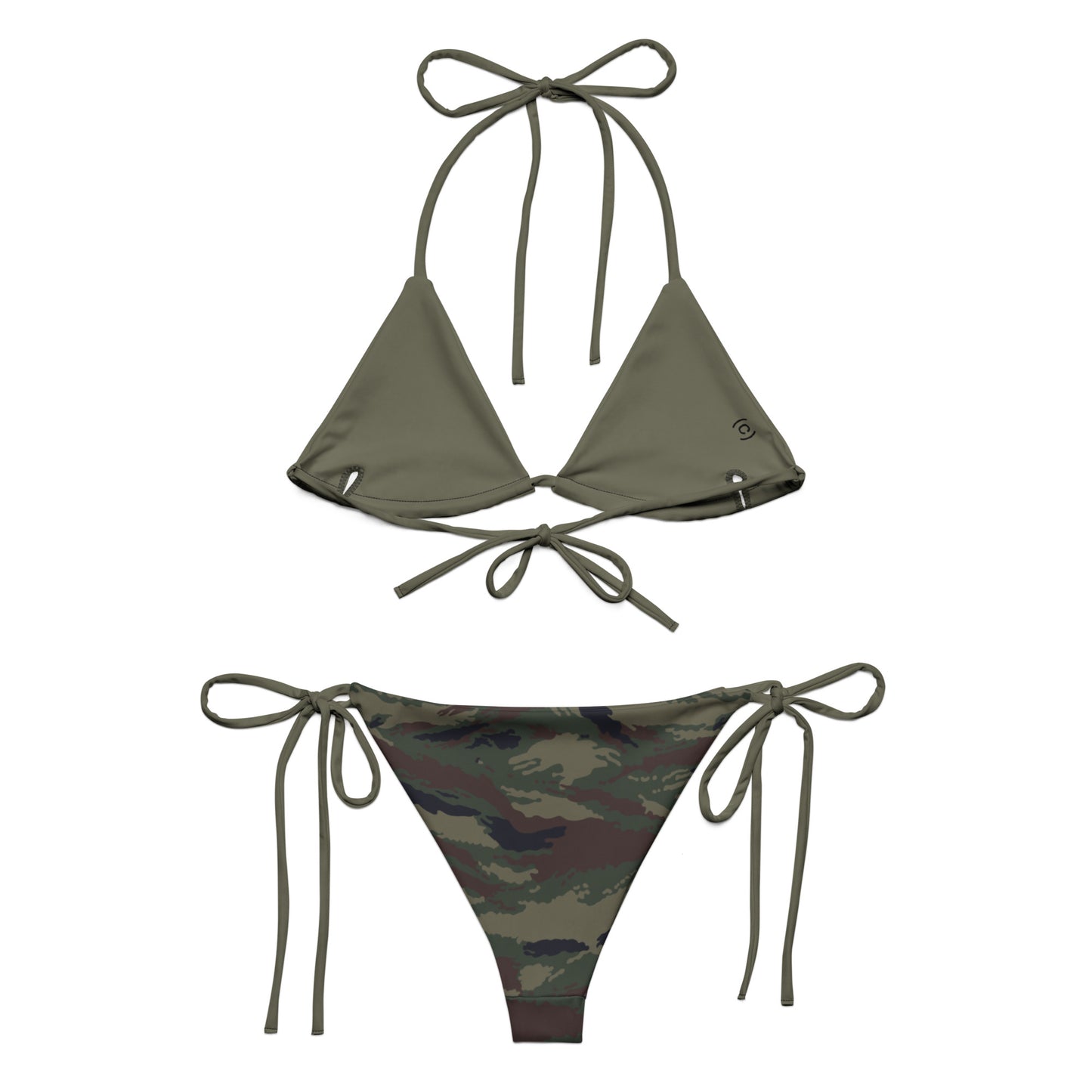 Kamysh Woodland Camo String Bikini Set