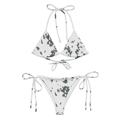 M05 Snow Camo String Bikini Set