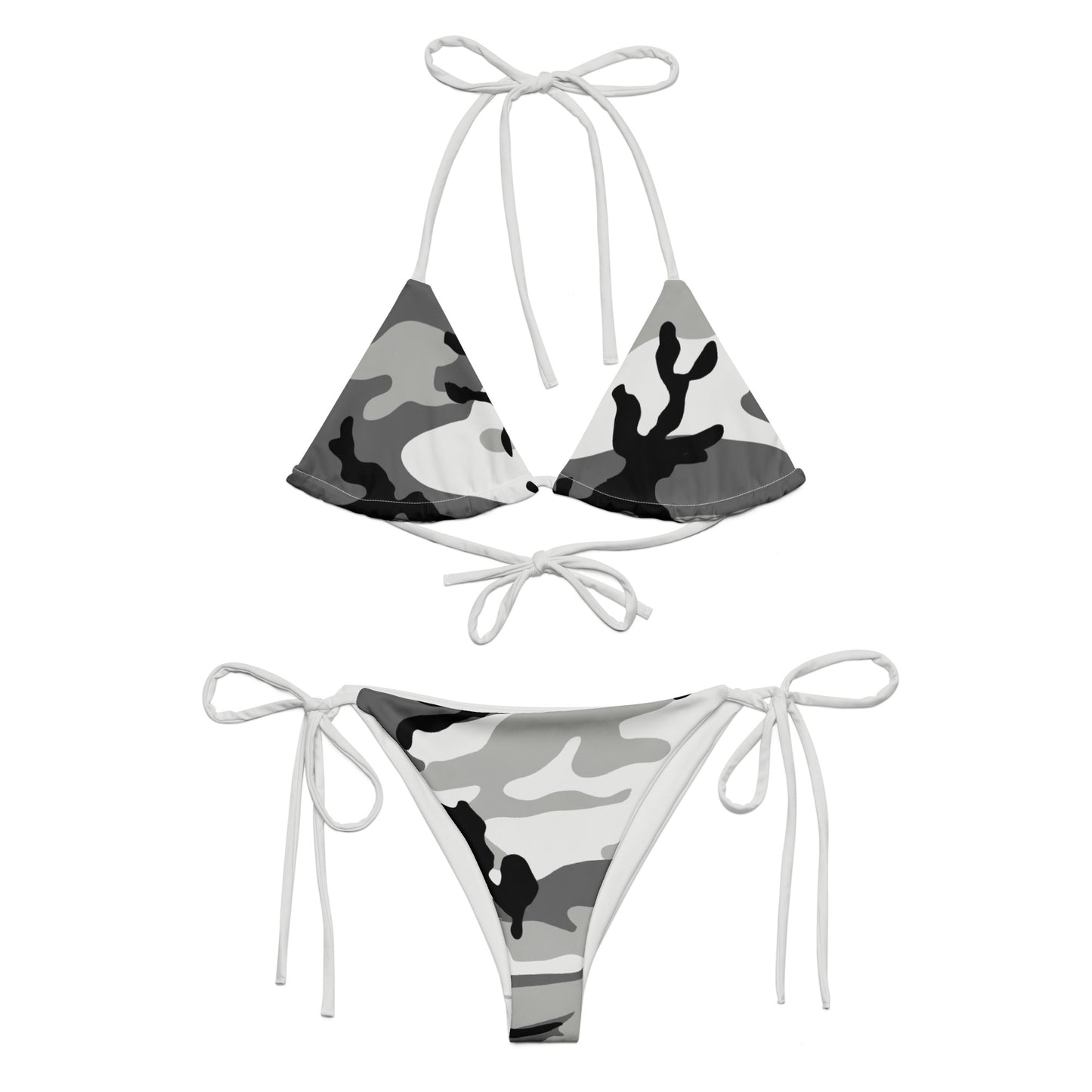 M81 Urban Camo String Bikini Set