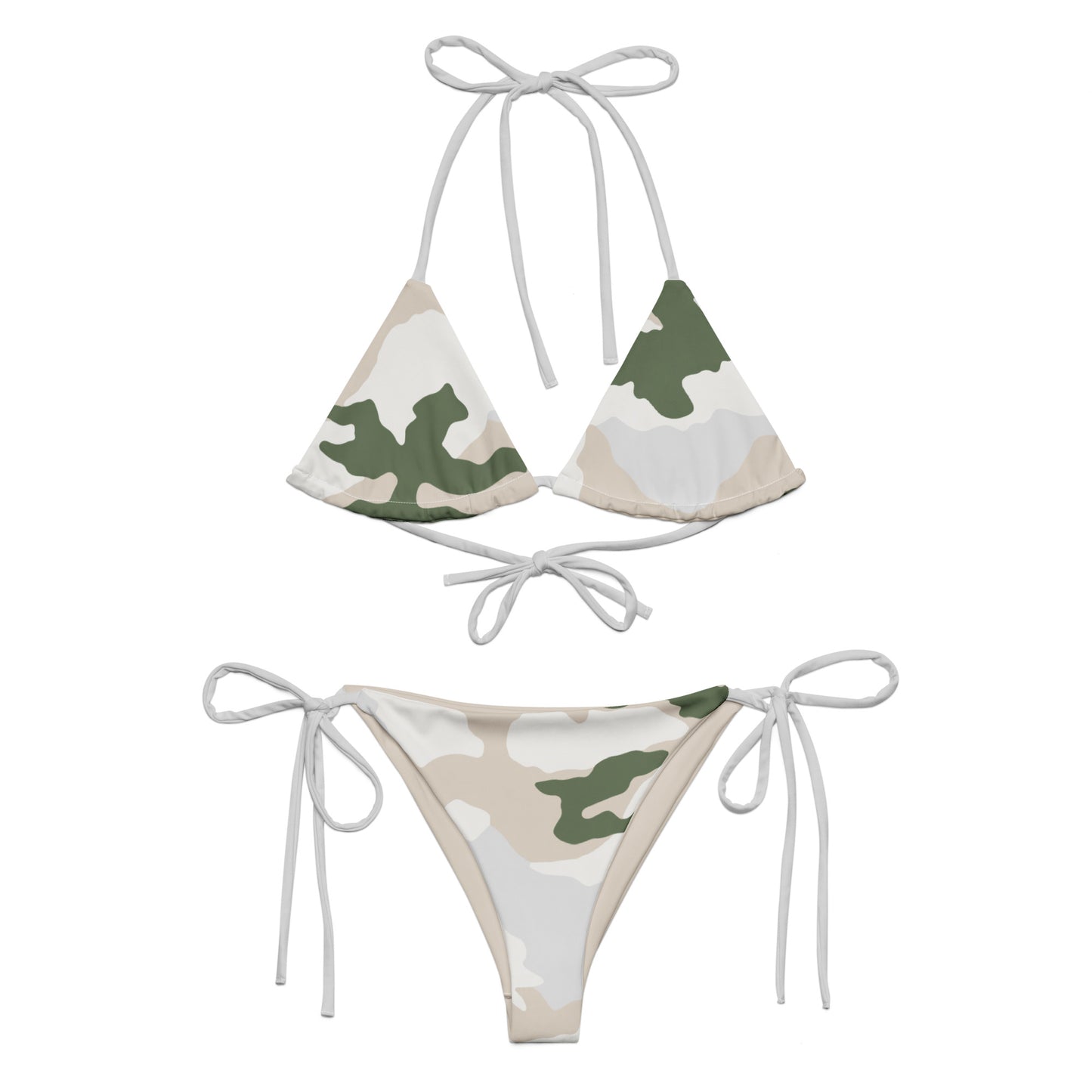 Tundra Alpine Camo String Bikini Set