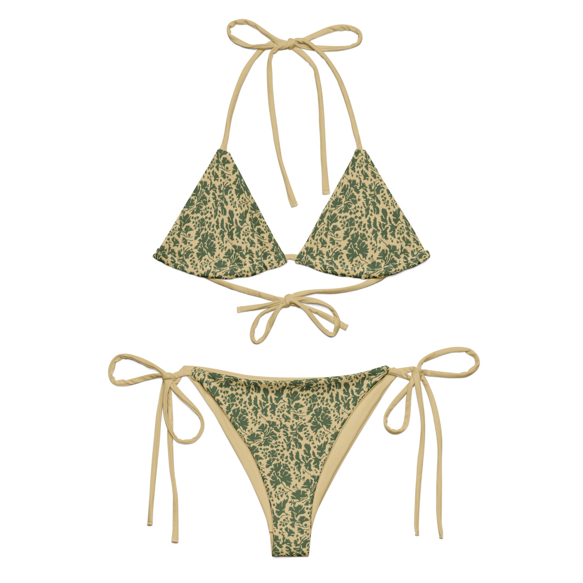 Pietruszka Camo String Bikini Set