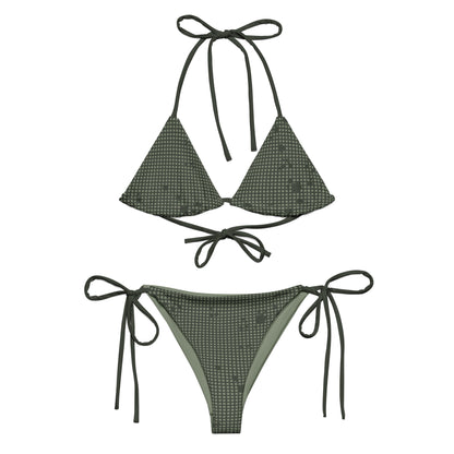 Desert Night Camo String Bikini Set