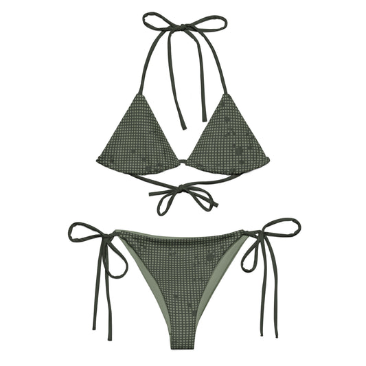 Desert Night Camo String Bikini Set