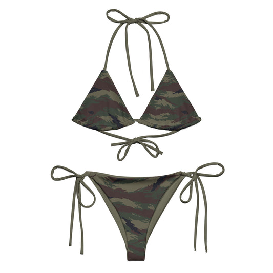 Kamysh Woodland Camo String Bikini Set