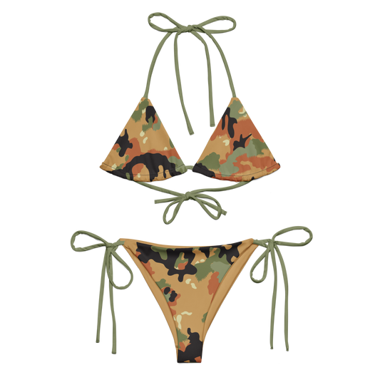 Leibermuster Camo String Bikini Set