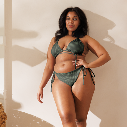 Desert Night Camo String Bikini Set