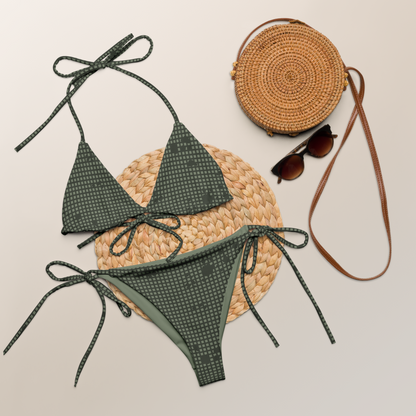 Desert Night Camo String Bikini Set