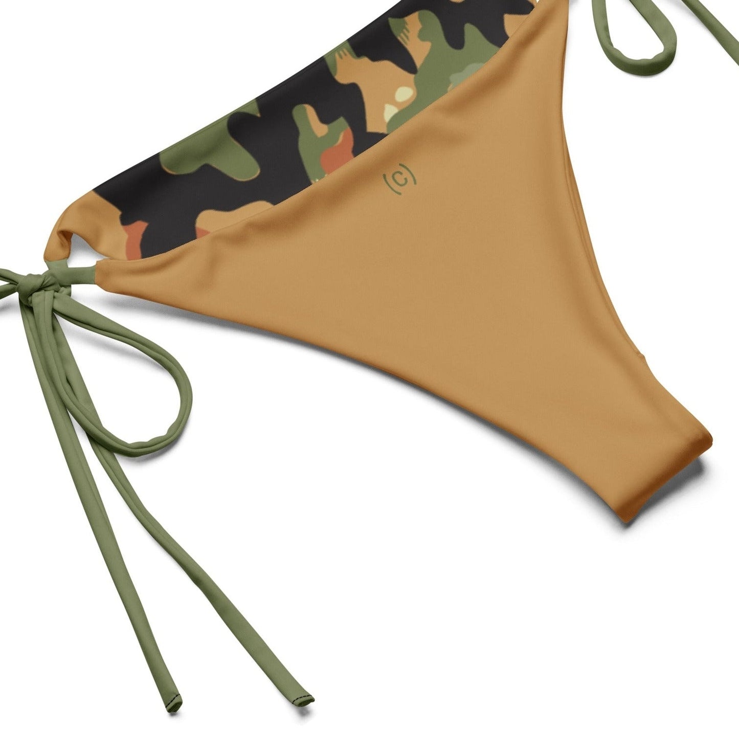 Leibermuster Camo String Bikini Set