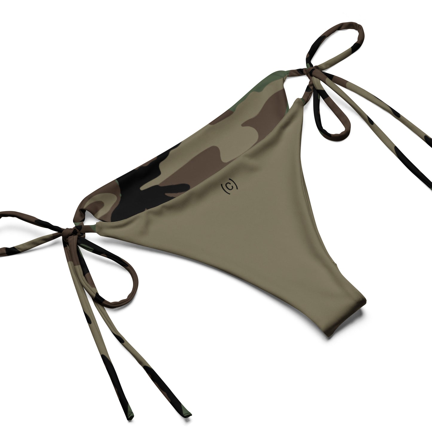 M81 Woodland Camo String Bikini Set