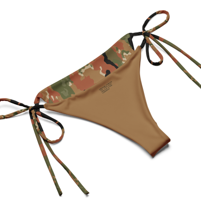 Leibermuster Camo String Bikini Set