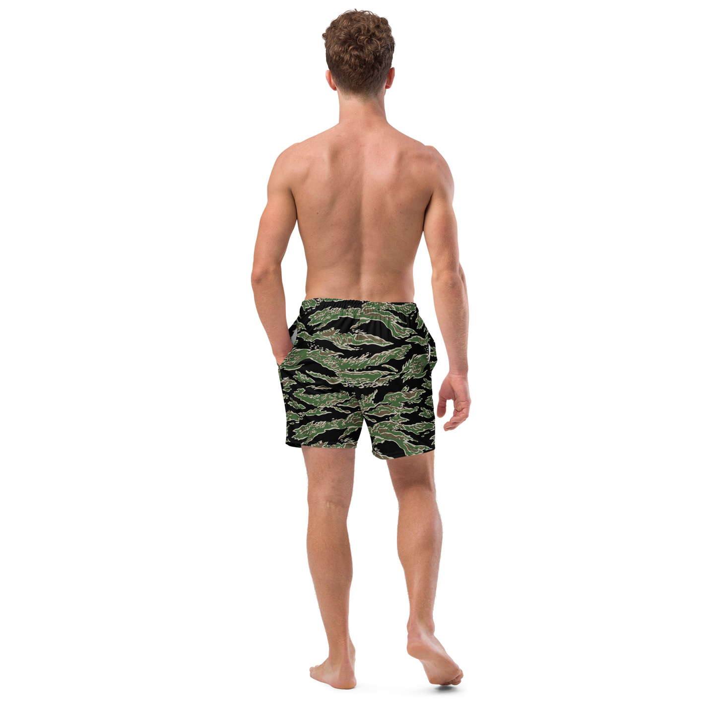 Tiger Stripe LLS Camo Swim Trunks