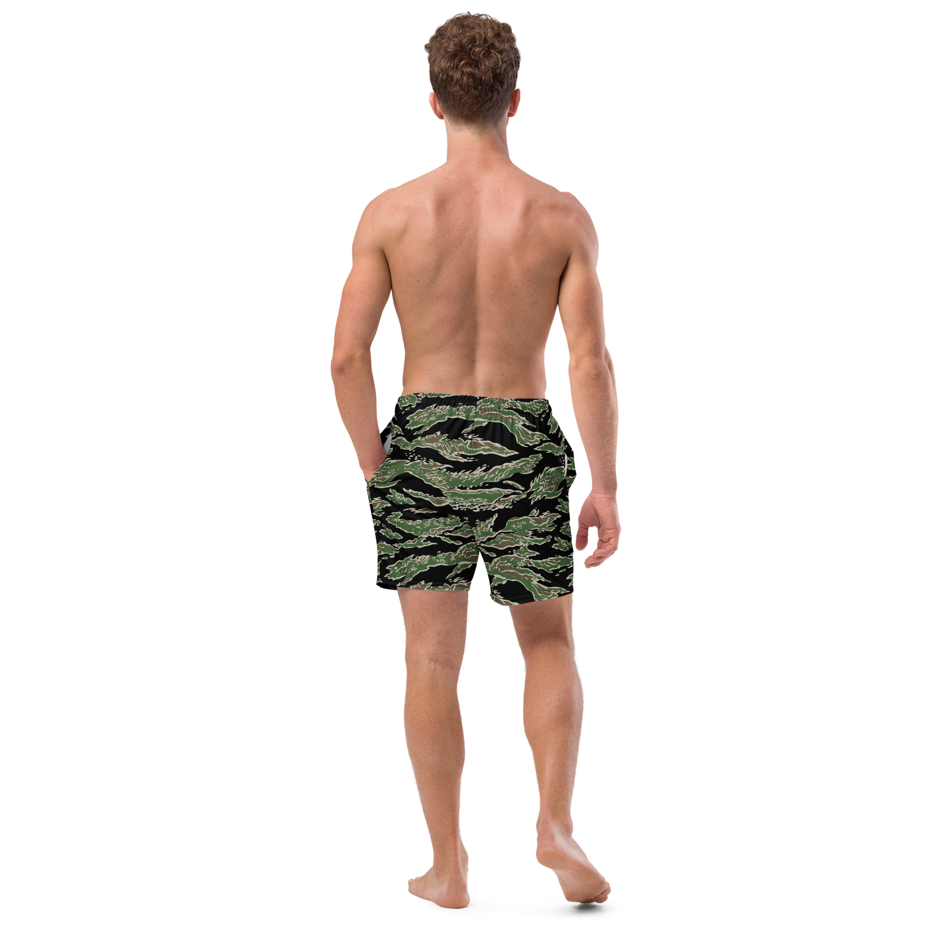 Tiger Stripe LLS Camo Swim Trunks