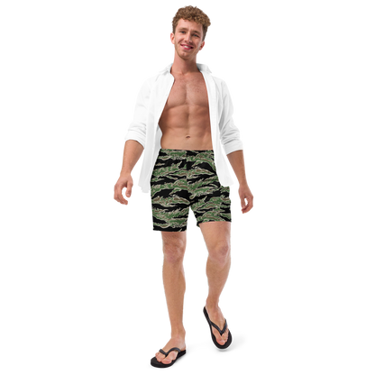 Tiger Stripe LLS Camo Swim Trunks