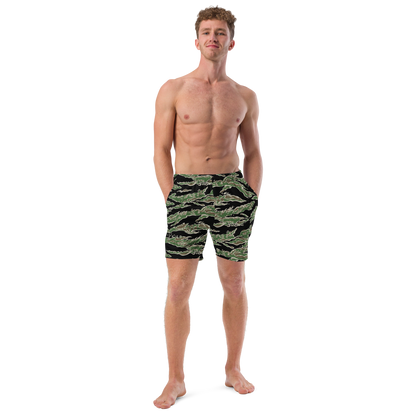 Tiger Stripe LLS Camo Swim Trunks
