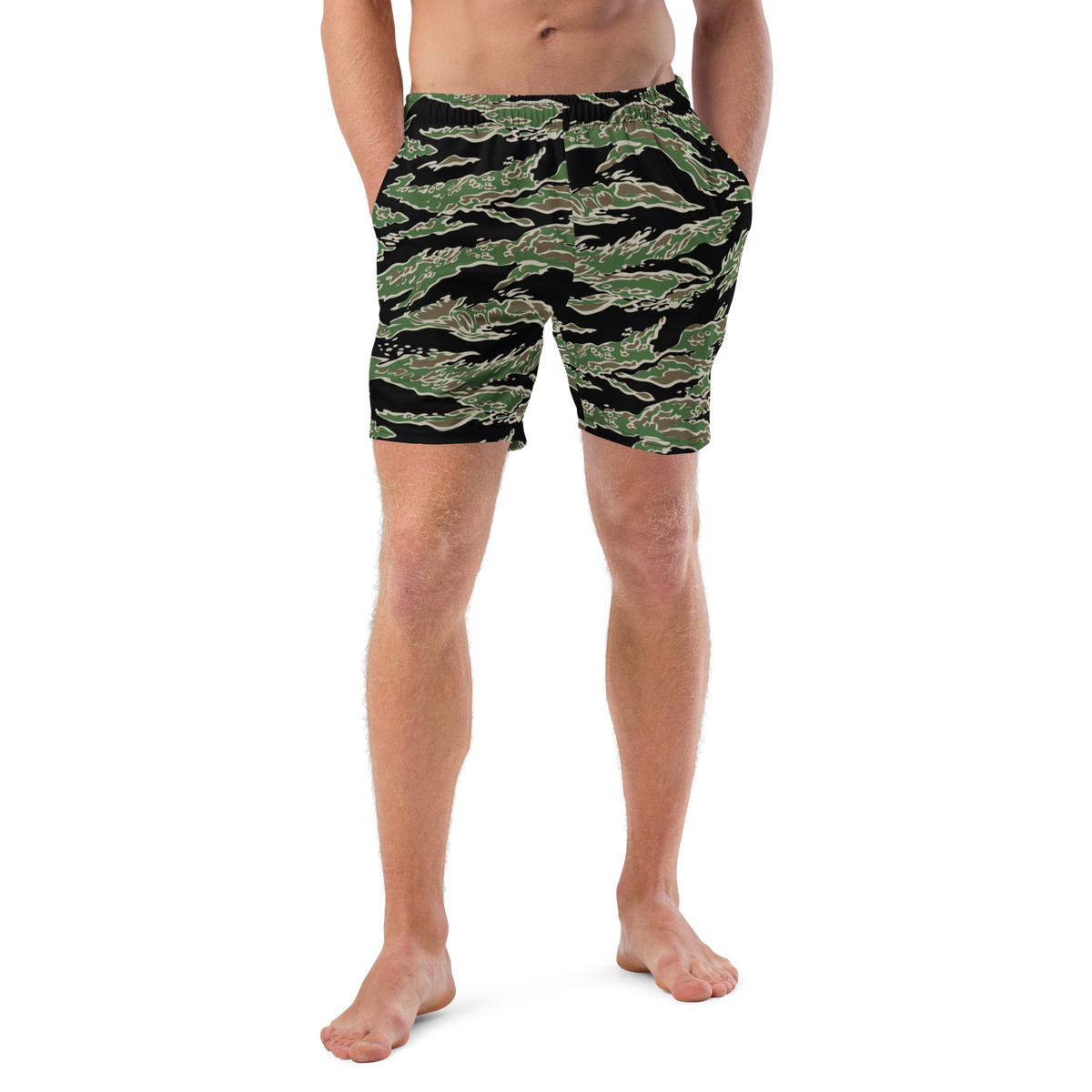 Tiger Stripe LLS Camo Swim Trunks