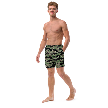 Tiger Stripe LLS Camo Swim Trunks
