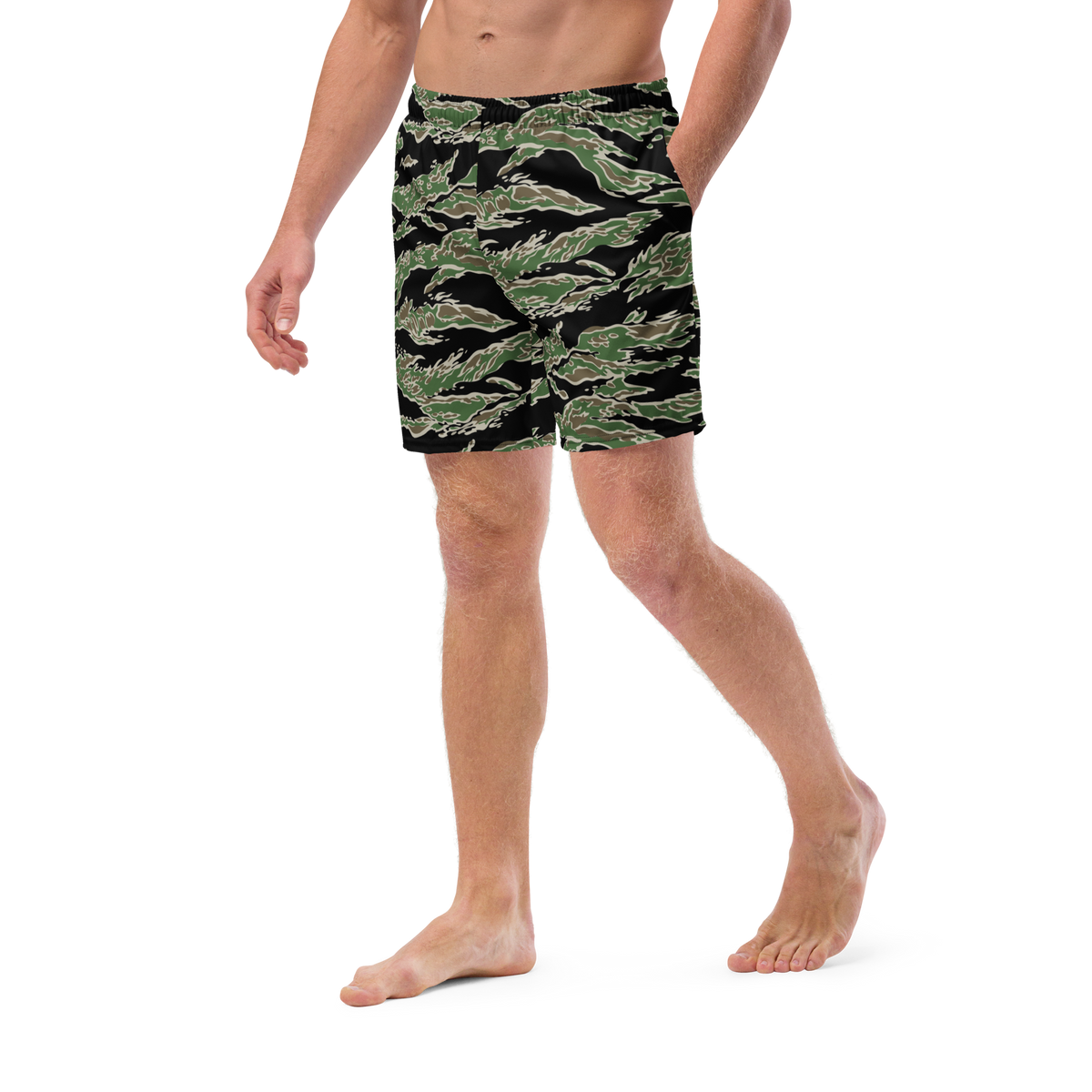 Tiger Stripe LLS Camo Swim Trunks