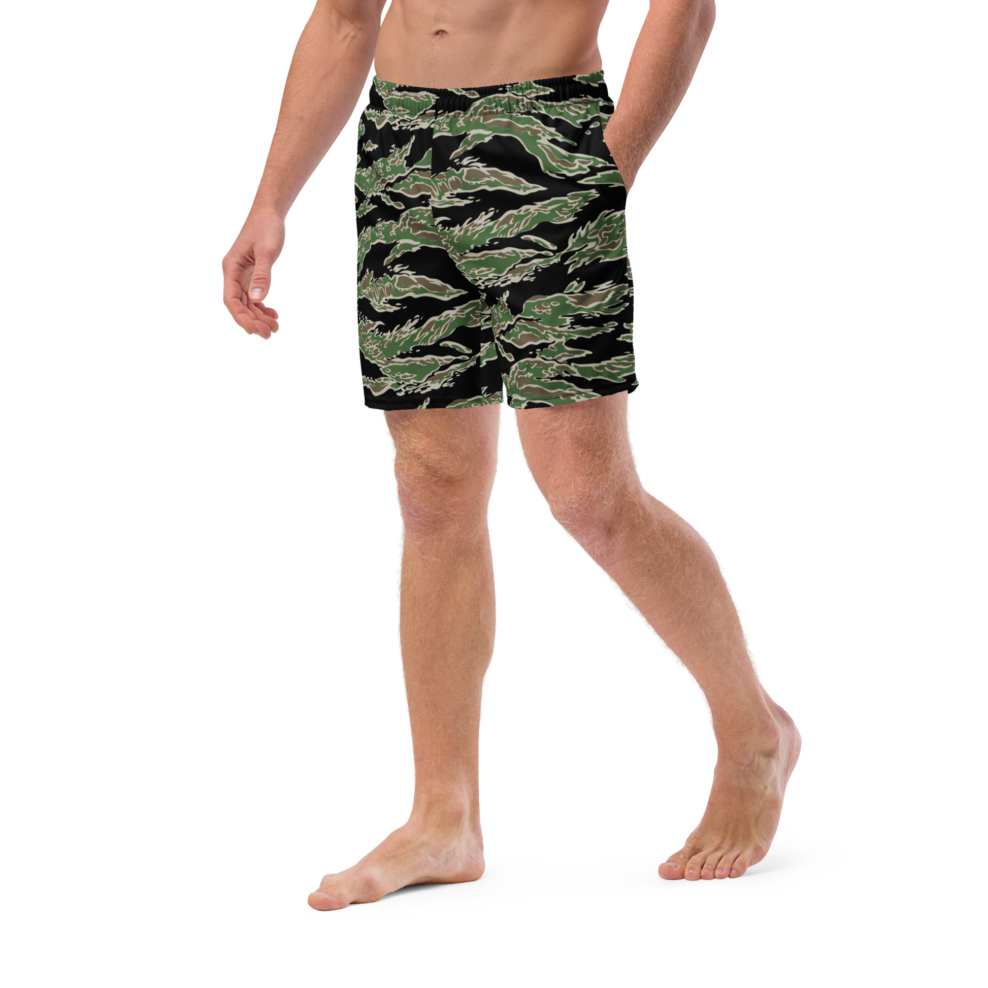 Tiger Stripe LLS Camo Swim Trunks