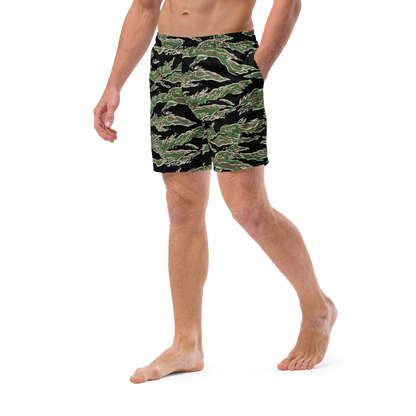 Tiger Stripe LLS Camo Swim Trunks