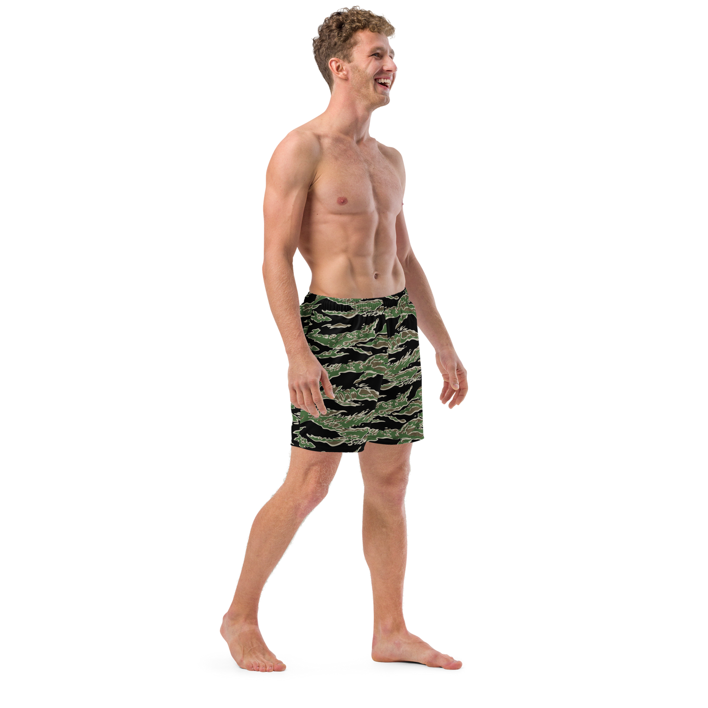 Tiger Stripe LLS Camo Swim Trunks
