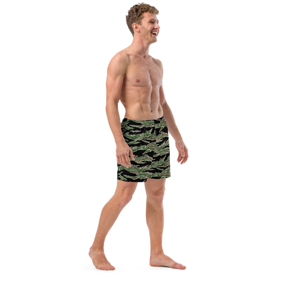 Tiger Stripe LLS Camo Swim Trunks