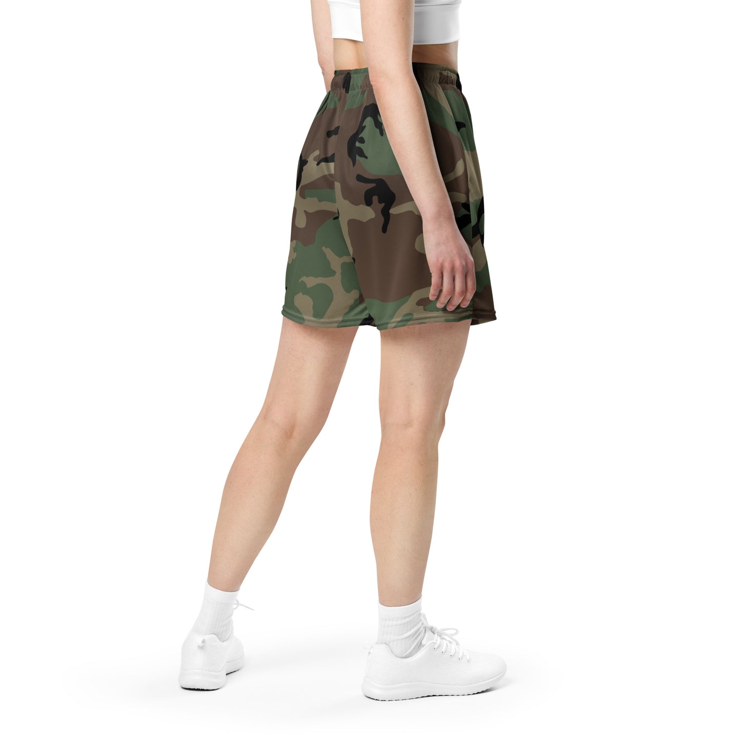 M81 Woodland Camo Basketball Shorts