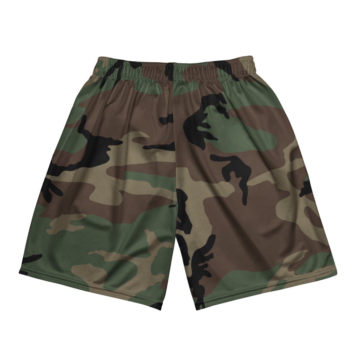 M81 Woodland Camo Basketball Shorts