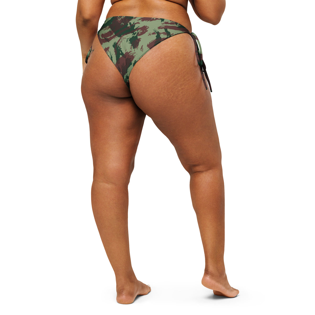 Portuguese Lizard Camo String Bikini Bottom