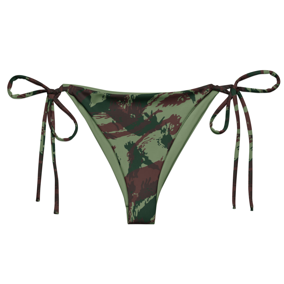 Portuguese Lizard Camo String Bikini Bottom