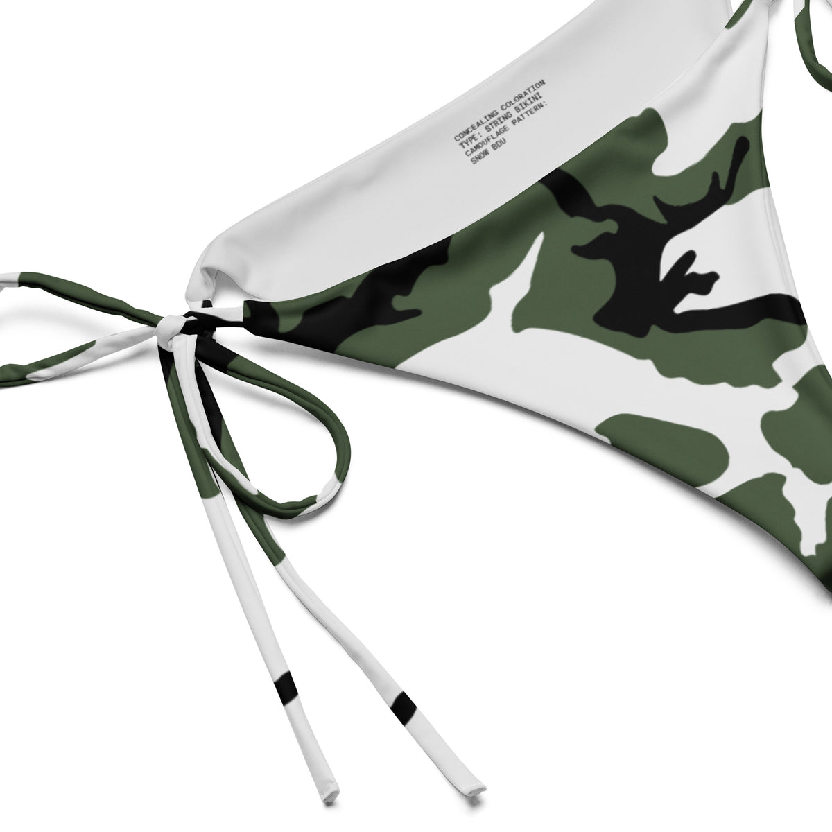 Snow BDU Camo String Bikini Bottom
