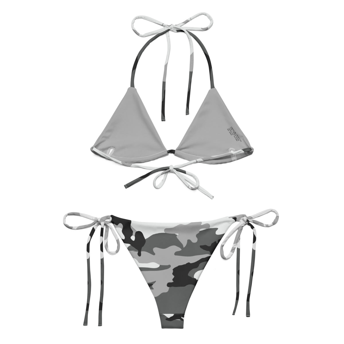 M81 Urban Camo String Bikini Set