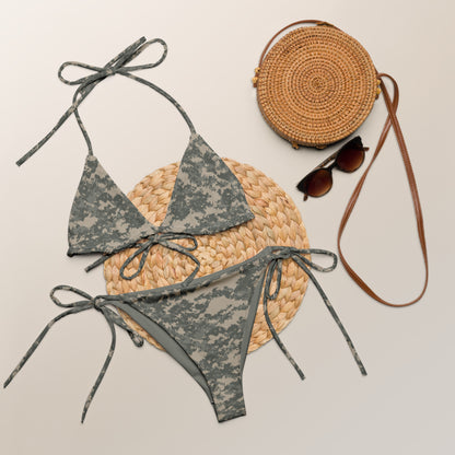 UCP String Bikini Set front angle with independently sized top and bottom