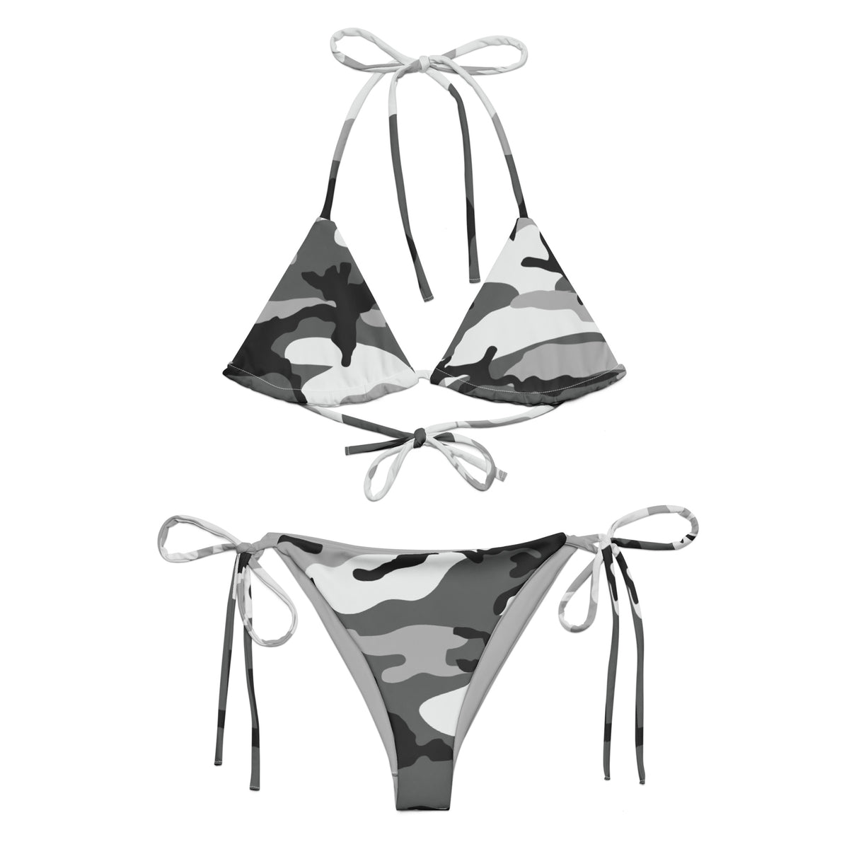 M81 Urban Camo String Bikini Set