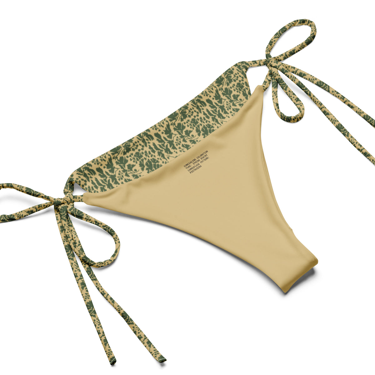 Pietruszka Camo String Bikini Set