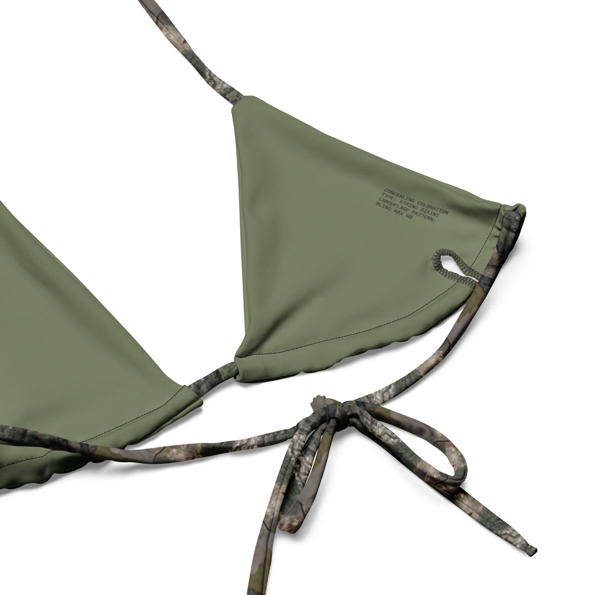 Blind Max HD Camo String Bikini Set