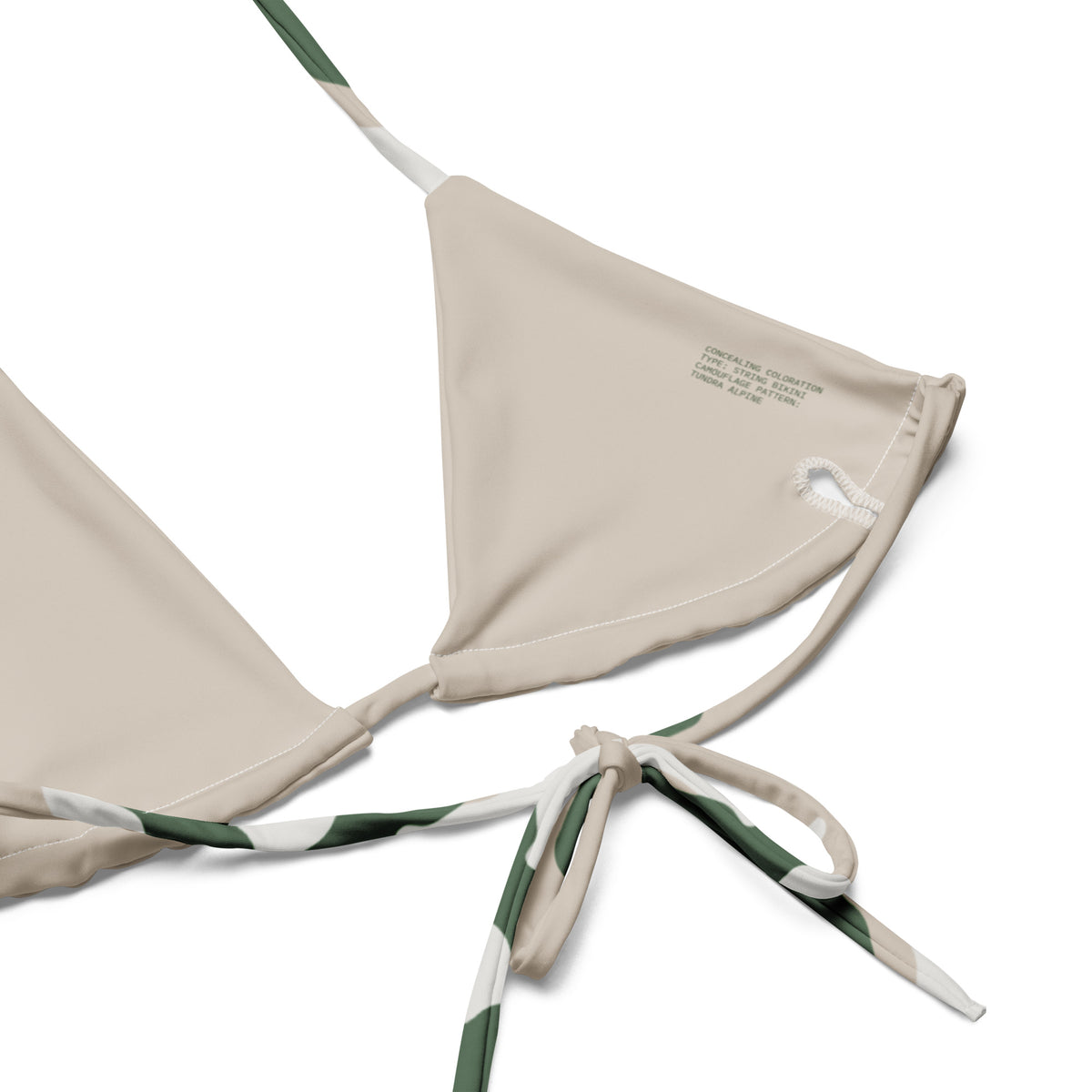 Tundra Alpine Camo String Bikini Set