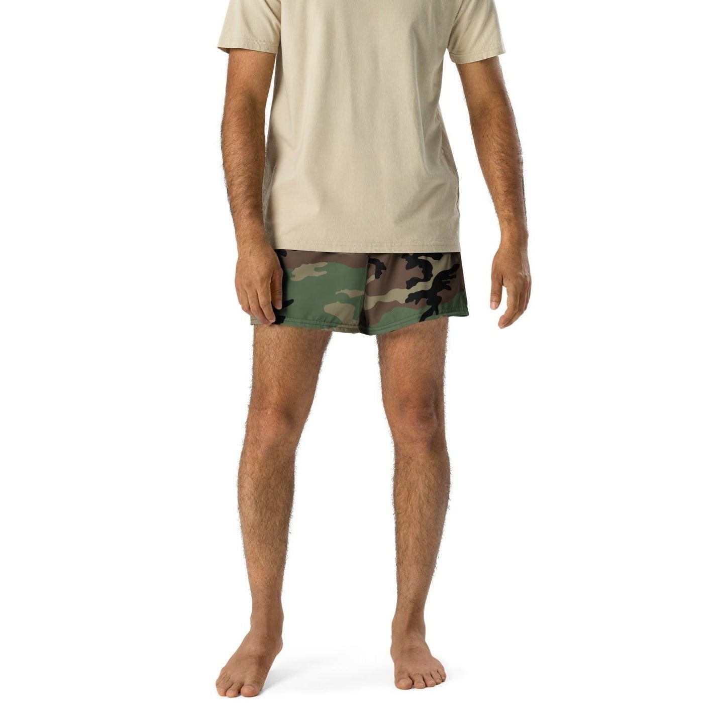 M81 Woodland Camo 2.5″ Inseam Tech Shorts