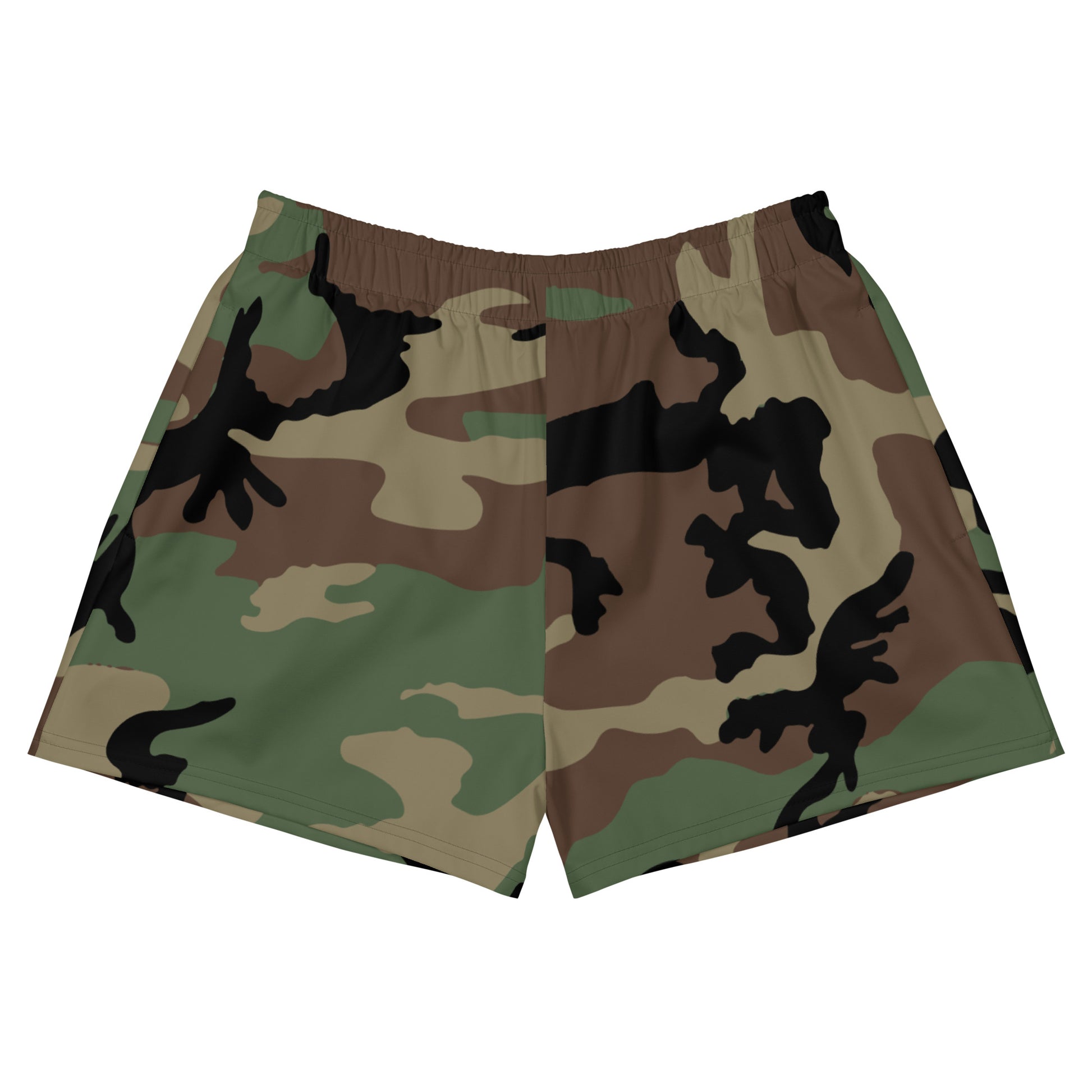 M81 Woodland Camo 2.5″ Inseam Tech Shorts