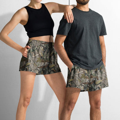 Realtree Camo Gym Shorts Unisex Above the Knee