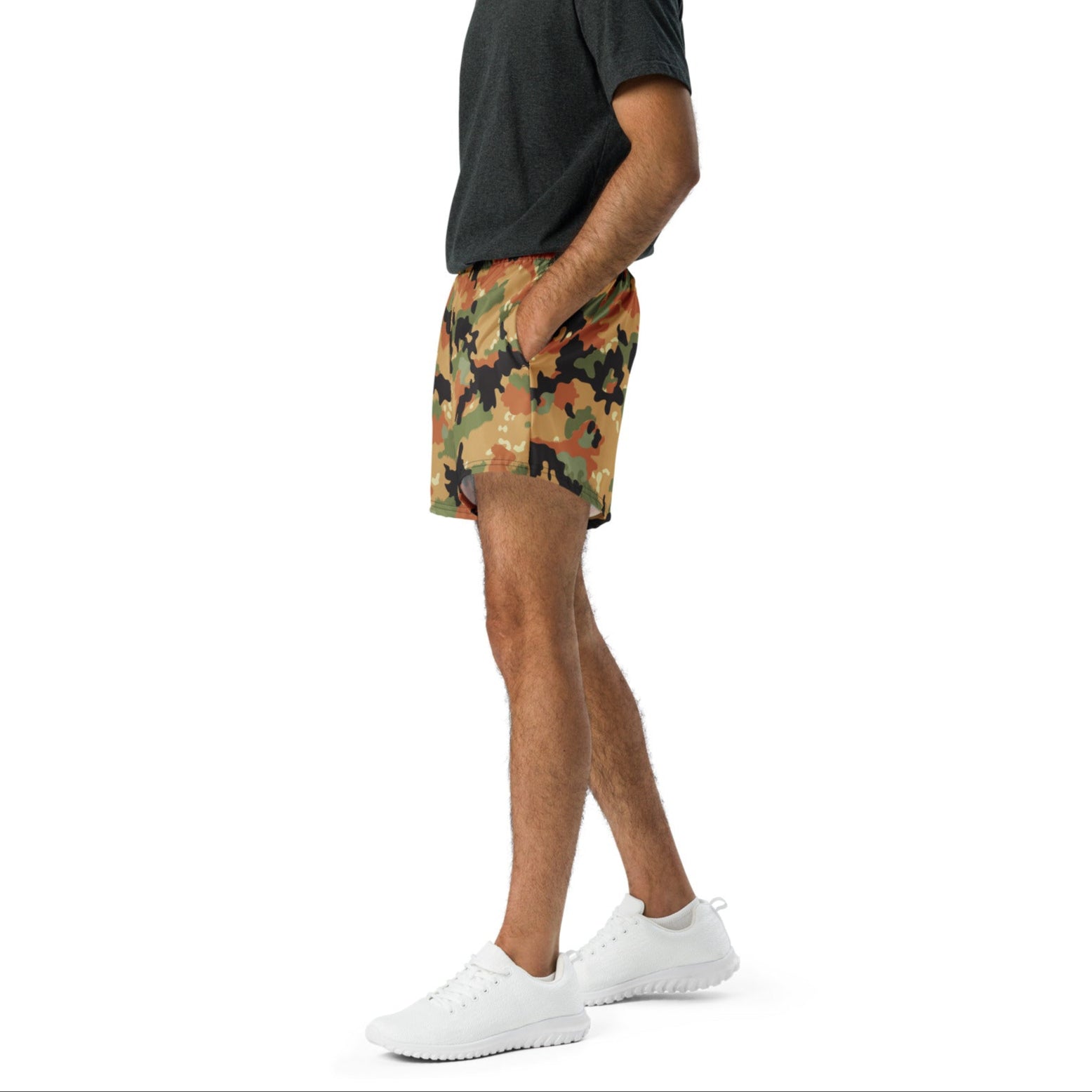 Leibermuster Camo Athletic Unisex Sport Shorts