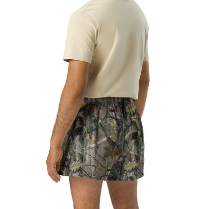 Realtree Camo Gym Shorts Unisex Above the Knee