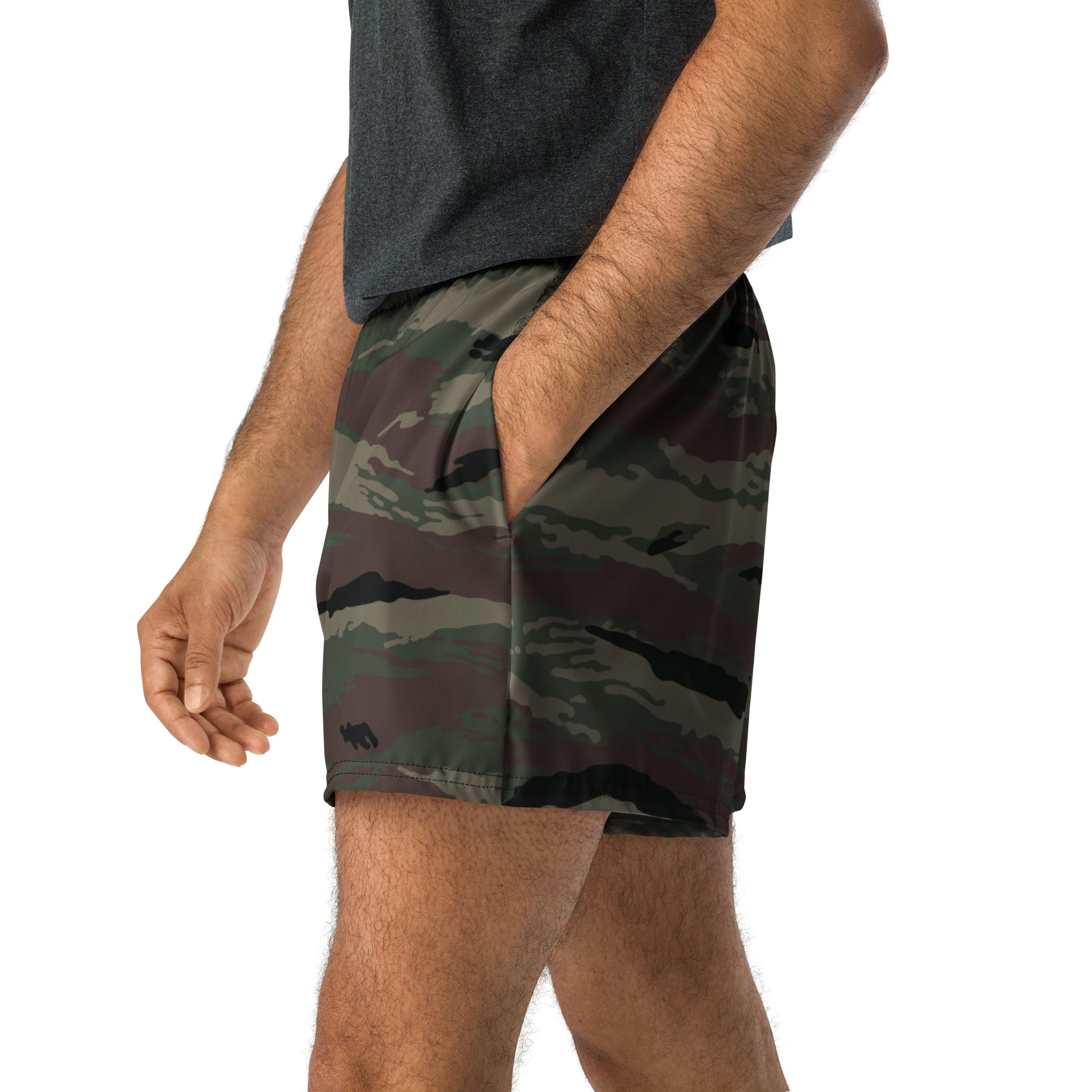 Kamysh Woodland Camo 2.5″ inseam Tech Shorts