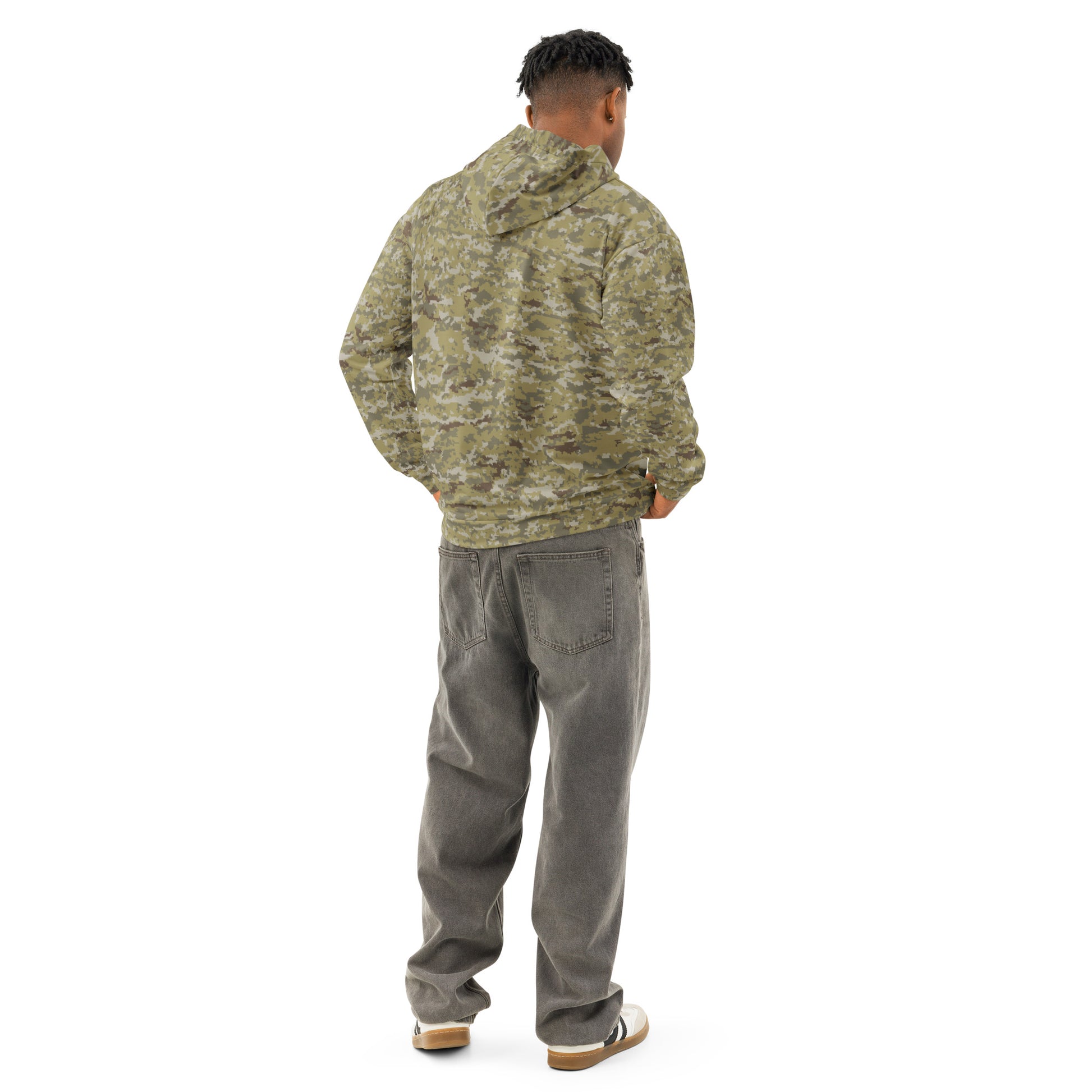 Steppe Digi Camo Hoodie _ Concealing Coloration
