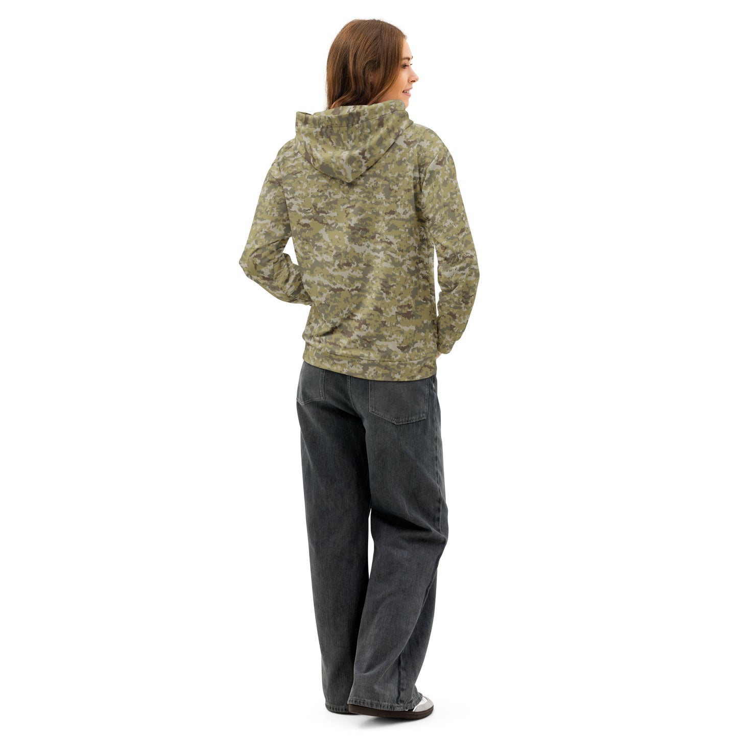 Steppe Digi Camo Hoodie _ Concealing Coloration